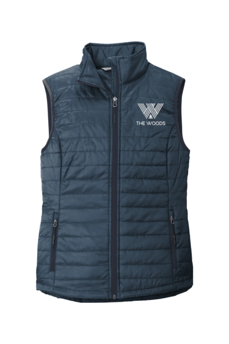 Women's Packable Puffy Vest | The Woods