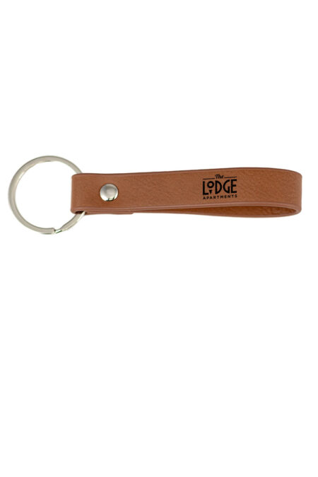 Vegan Leather Keychain | The Lodge