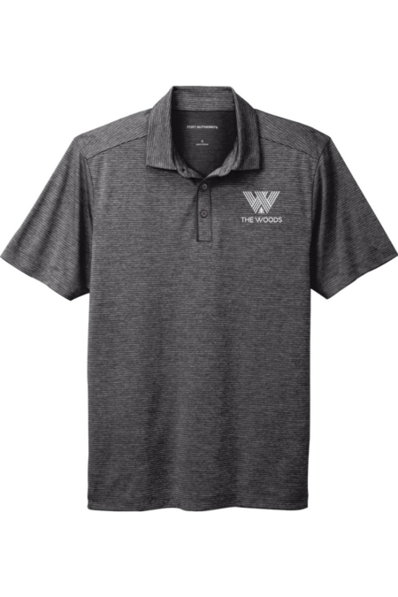 Shadow Stripe Polo | The Woods
