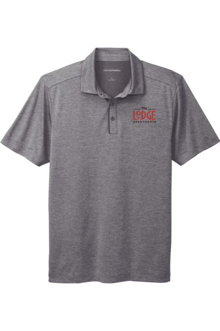 Shadow Stripe Polo | The Lodge