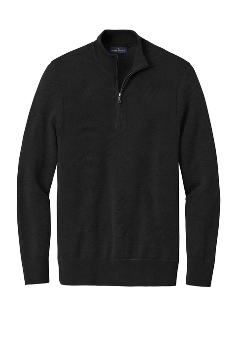 Men's Brooks Brothers Washable Merino 1/4-Zip Sweater - Image 2